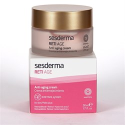 Sesderma Reti Age Anti-aging Cream – Крем антивозрастной с ретинолом Рети Эдж, 50 мл 40001731 - фото 13001