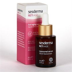 Sesderma Reti Age Anti-aging Liposomal Serum – Сыворотка липосомальная антивозрастная с ретинолом  Рети Эдж, 30 мл 40001734 - фото 13007
