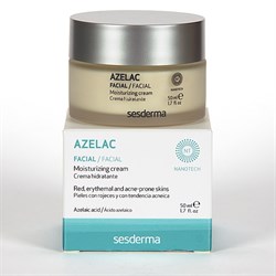 Sesderma Azelac Facial Moisturizing Cream – Крем увлажняющий с азелаиновой кислота кислотой Азелак, 50 мл 40000063 - фото 13028