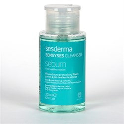Sesderma Sensyses Sebum – Липосомальный лосьон для снятия макияжа (жирная кожа), 200 мл 40001457 - фото 13128
