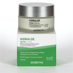 Sesderma Hidraloe Moisturizing Cream – Крем увлажняющий Гидралоэ, 50 мл 40000279 - фото 13218