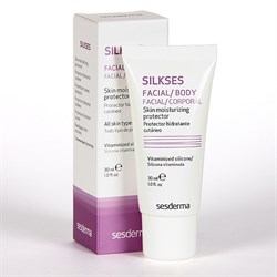 Sesderma Silkses Skin Facial and Body Moisturizing Protector – Крем-протектор увлажняющий для лица и тела Силксес, 30 мл 40000131 - фото 13237