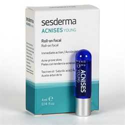 Sesderma Acnises Young Roll-on Focal – Корректор шариковый точечный себорегулирующий, 4 мл 40000089 - фото 13340