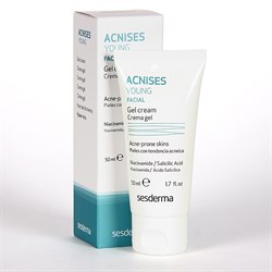 Sesderma Acnises Young Gel Cream Treating – Крем-гель антиакне лечебный, 50 мл 40000087 - фото 13346