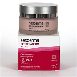 Sesderma Resveraderm Antiox Nourishing cream – Крем-антиоксидант питательный Резверадерм, 50 мл 40003325 - фото 13631