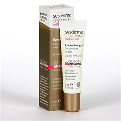 Sesderma Sesretinal Mature Skin Eye Contour Gel Global Antiaging – Гель вокруг глаз глобальный антивозраст, 15 мл 40003560 - фото 15152
