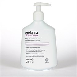 Sesderma Sespanthenol Foamy Soap Free Cream – Крем-пенка для умывания восстанавливающая, 300 мл 40003918 - фото 15691