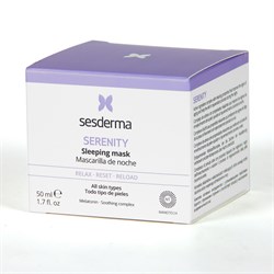 Sesderma Serenity Sleeping Night Mask – Маска ночная для лица, 50 мл 40000655 - фото 16516