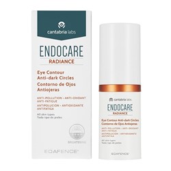 Cantabria Labs Endocare Radiance Eye Contour Anti-Dark Circles – Крем-антиоксидант от темных кругов вокруг глаз, 15 мл 17766 - фото 16913