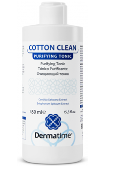 Dermatime Cotton Clean Purifying Tonic – Тоник очищающий Дерматайм, 450 мл 91286 - фото 17135