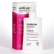 Sesderma Acglicolic Classic Facial Cleasing Milk – Молочко очищающее для лица с гликолевой кислотой Агликолик Классик, 200 мл 40000008