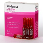 Sesderma Acglicolic Classic Forte – Cредство в ампулах увлажняющее, омолаживающее Агликолик Классик, 10 шт. по 1.5 мл 40004615