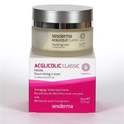 Sesderma Acglicolic Classic Facial Nourishing Cream – Крем питательный с гликолевой кислотой Агликолик Классик, 50 мл 40000002